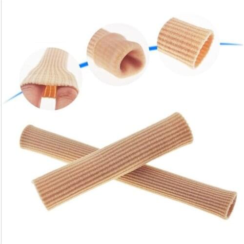 Fabric Finger Toe Protector Separator Tubes Foot Hand Pain Relief Soft Massager Bandage Foot Care Tools Callus Protection Tools
