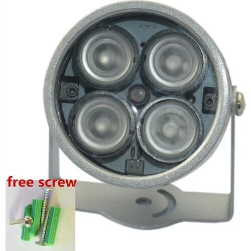 30M Solid metal housing dome IR illuminator invisible Infrared Light Night Vision light For Security CCTV Camera 850nm