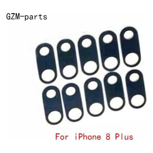 GZM-parts Back Rear Camera Glass lens + Sticker Replacement For iPhone 8G 8 8P 8+ Plus X