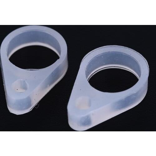 1pair Silicone BTE Hearing Aid Clip Replacement Accessories Loop Holder Hearing Aid Clip