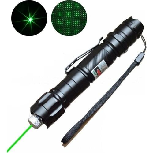 Green Laser High Power Pointer Pen Flashlight Indicator Green Red Purple 532nm Pointer Pen Adjustable 5mw Lazer Pointer