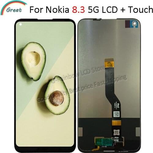 6.81" LCD Display Screen for Nokia 8.3 5g Touch Screen Display Replacement For Nokia 8.3 Lcd Display