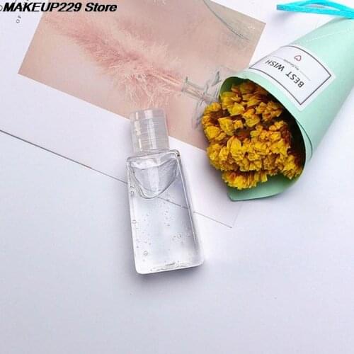 1/5/10pcs Portable Traveling Refillable Bottle Silicone Hand Sanitizer Perfume Holder 30ml Mini Empty Bottle Bath And Body Works