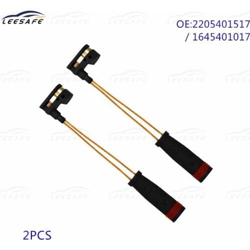 2PCS 2205401517 1645401017 Front Brake Pad Wear Sensor for MERCEDES BENZ W211 S211 X164 W164 W166 W251 W220 W639 220 540 15 17