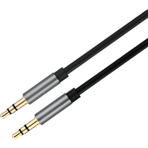 Digizulu Aux Cable 3.5mm Jack Stereo Male to Male with 24K Gold Plated for MP3 MP4 Headset CD player DVD Car speaker Audio Cable