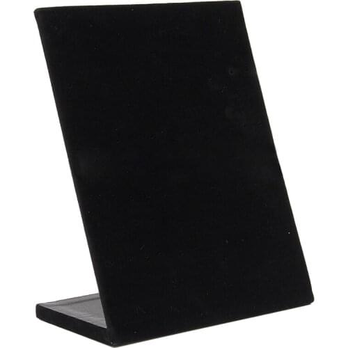 Velvet Display Stand 30 Pair Earring Standcolor Jewelery: Black