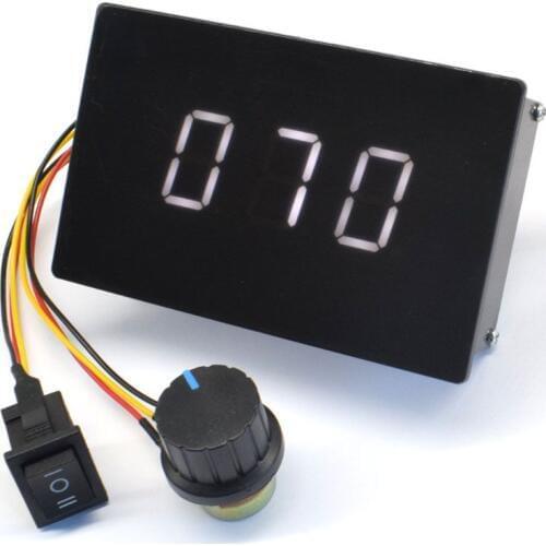 Digital Display 0-100% Adjustable DC 6-60V Motor Speed Controller Module PWM 2000W Forward Backward Converter Module