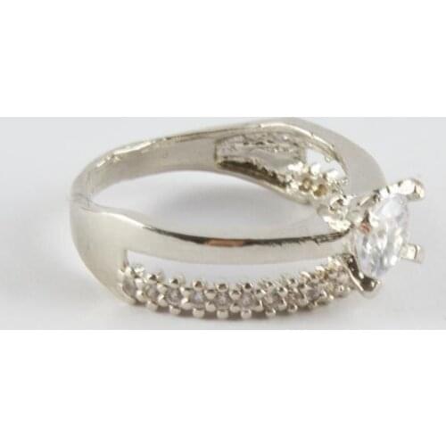 Zircon Solitaire Ring