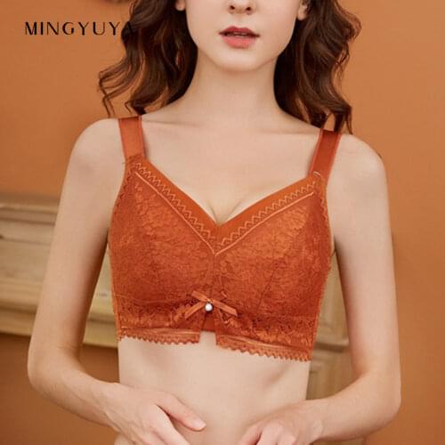 Large size underwear womens new 2021 explosions big chest thin 95c wide shoulder strap beautiful back bra confused E cup