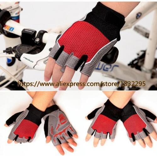 Hot Bicycle Gloves Half Finger Shockproof Mountain bike gloves half finger Cycling gloves Summer Good Air Permeability
