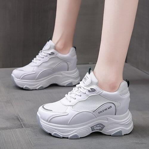 Rimocy Women's Hidden Platform Shoes