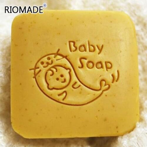 Sea Lion Baby Soap Making Stamp Handmade Transparent Animal Series Soap Stamp With Handle Acrylic Chapter Custom