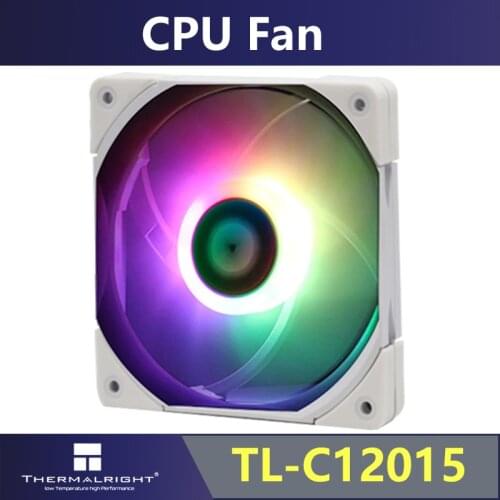 Thermalright TL-C12015 series CPU cooling fan 120x120x15mm 4pin PWM computer case cooling silent fan ultra-thin performance fan