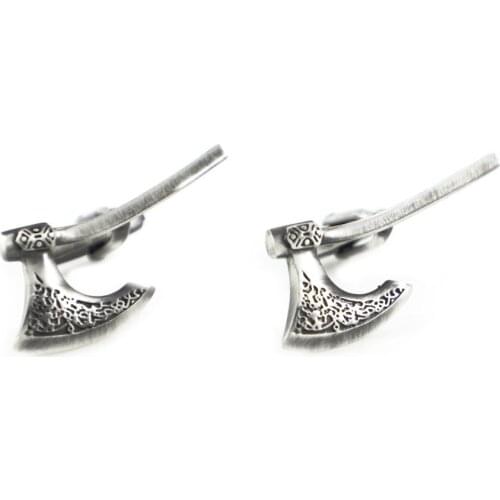Axe Cuff Links Vintage Warrior Axe Cuff Links Fathers Day Birthday Wedding Gifts Cuff Links