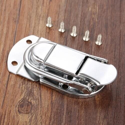 1pc 68*34mm Silver Toggle Latch Chest Box Gift Box Suitcase Case Buckles Toggle Hasp Latch Catch Clasp