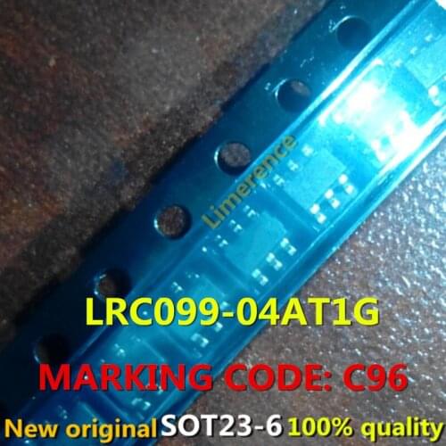 10PCS LRC099-04AT1G SOT23-6 MARKING CODE: C96 Support the BOM one-stop supporting services