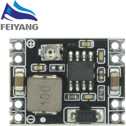 5PCS DC-DC Buck Step-down Power Supply Module 5V-12V 24V to 5V 3.3V 9V 12V Fixed Output High-Current