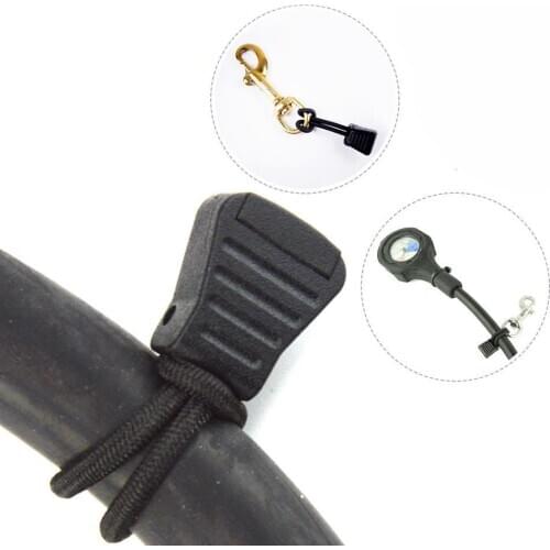 2 Pcs Scuba Diving Hose Retainer Rope Clip Holder Elastic Bungee Rope S5V7