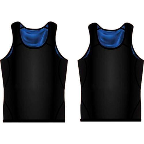 2 Pcs Sauna Vest Premium Workout Tank Top Polymer for Slimming Weight Loss Fitness Female L/XL & Mens X/L