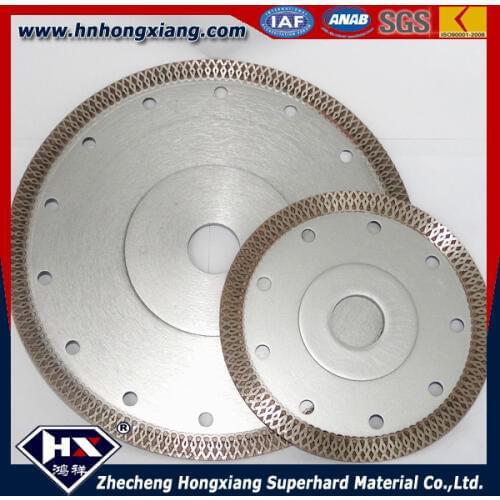 4.5" ultra thin blade, cutting disc especially good to cut ceramic and tile! 115mm turbo blade