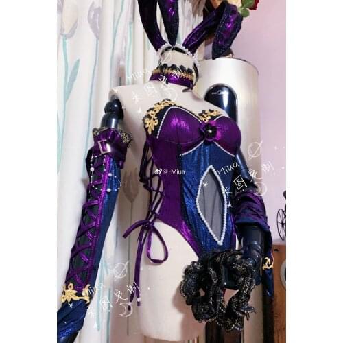Anime Fate/Grand Order Minamoto No Raikou Sexy Rabbit Dress Gorgeous Uniform Cosplay Costume Halloween Women Free Shipping 2021