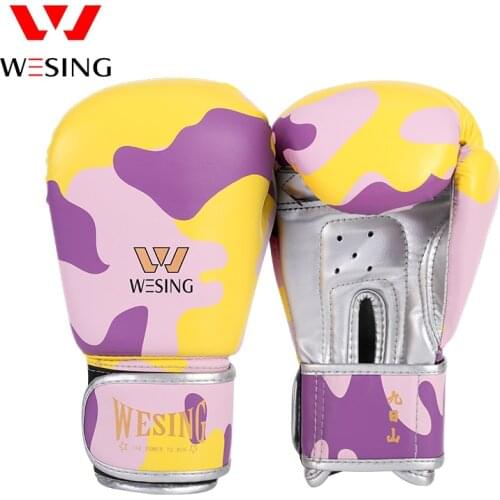 Kids Children Boxing Gloves Professional Flame Mesh Breathable PU Leather Gloves Sanda Boxing Training Glove