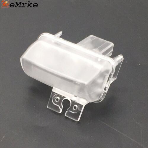 EEMRKE for Toyota Highlander (XU50) SUV 2013 2014 2015 2016 Car Rear View Camera Bracket License Plate Lights Housing Mount
