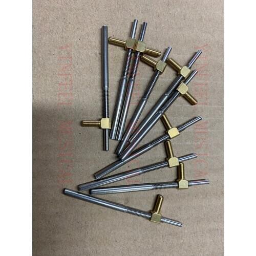 10pcs metal screw for violin,viola,cello bow screw,bass bows screw bows accerrories free shipping