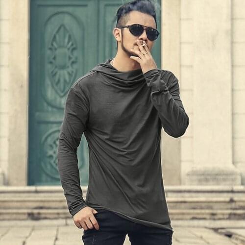 MIXLIMITED Men's T-shirts With A Hood