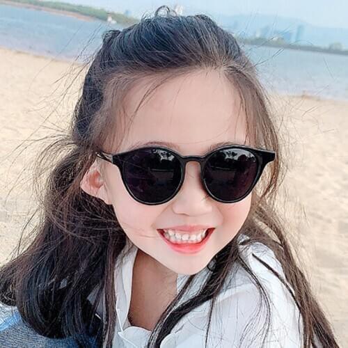 Fashion Children Sunglasses Classic Round Anti-Reflective Boys And Girls Out Door Sun Glasses New Plastic Kids Sun Glasses Uv400