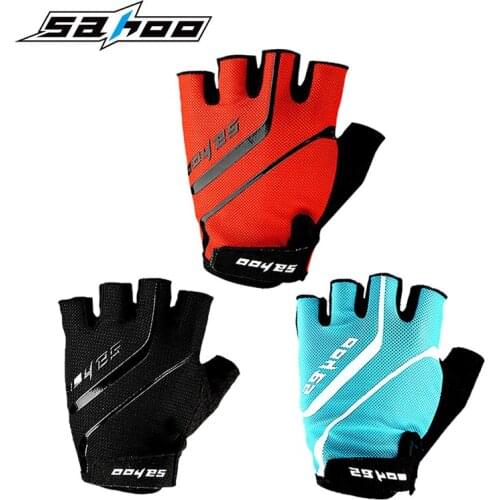 Anti-Slip Bicycling Gloves Half Finger Breathable Mountain Sports Riding Cycling Gloves For Men And Women Cycling Equipment