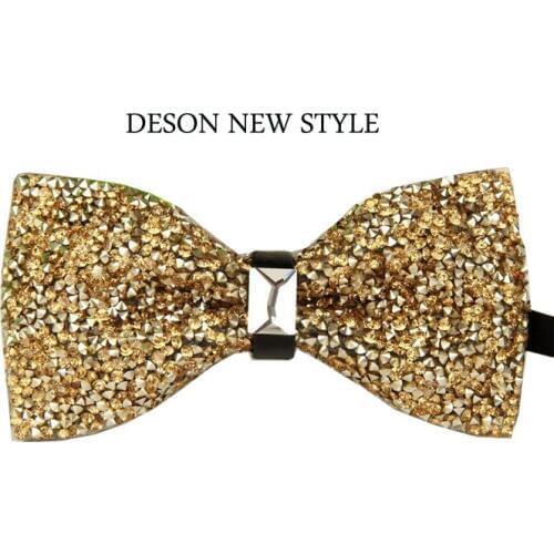 2018 NEW Style Man Lurex Shining Bowtie Men Party Cravate Wedding Tie Mens Gravatas Butterfly