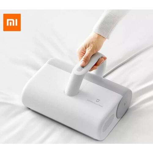 2020 Xiaomi Mijia Mite Removal Vacuum Cleaner Handheld 50℃ hot air UV-C Mite Removal multi-effect filtration12kPa high suction