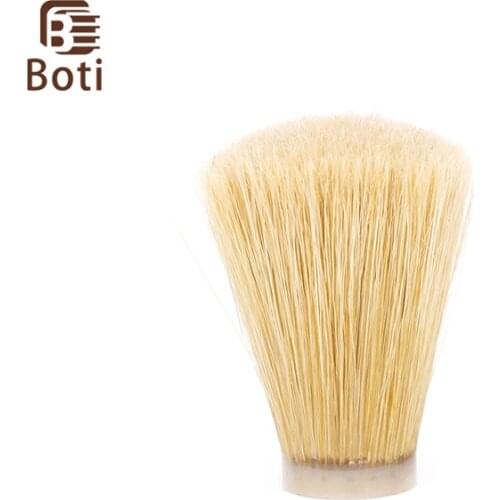 Boti Brush-Boar Bristle Brush Mens Shaving Brush Hair Knot Fan Shape Daily Beard Essentials Accept Personal Customization