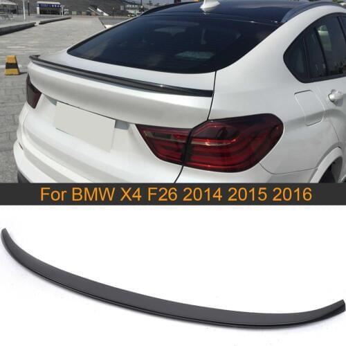 Carbon Fiber Car Rear Trunk Spoiler Wing for BMW X4 F26 2014 - 2017 Car Rear Trunk Boot Lip Wing Spoiler