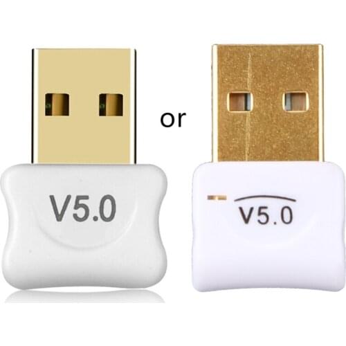 Q1JF USB Dongle Bluetooth-Compatible Audio Transmitter Receiver Mini Wireless Adapter for PC USB Micro Adapter 1.18X0.59in