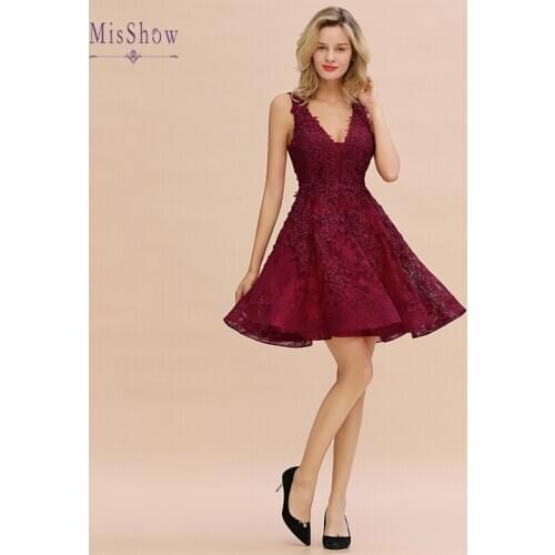 Vestido De Festa Longe New Arrivals Short Prom Dresses Appliques Formal Party Robe De Soiree Longue Real Photos CPS1339