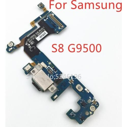 1pcs Micro USB PCB Charging Charger Dock Port mini Connector Flex Cable For Samsung Galaxy S8 SM-G9500 G9500 Circuit board