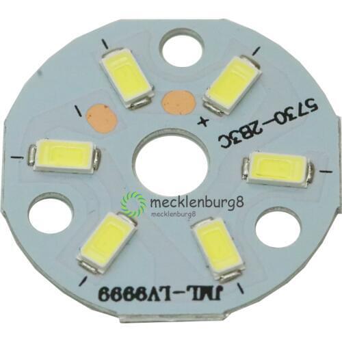 10 Pcs 3 W 5730 White SMD LED Bright Bulb Panel LED Board