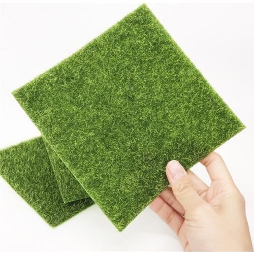 10pcs/pack dollhouse lawn Miniature micro landscape furniture toy simulation moss decorative doll house garden shooting props