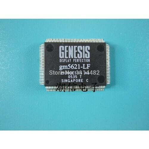5pcs GM5621-LF [ GENESIS ] [ QFP-128 ] Original New Nett direct auctions Hight-quality on sale GM5621-LF