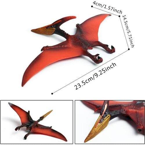 9.5inch Pteranodon Dinosaurs Toy Figurine PVC Figures 15008 NEW Puzzle Creative Kids Toys Pteranodon Dinosaurs Toy