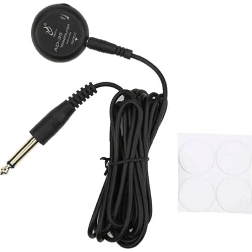 Acoustic Guitar Pickup, Piezo Contact Microphone Transducer for Acoustic Guitar