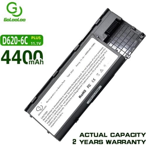 Golooloo Battery for Dell Latitude D630 D620 D631 M2300 0KD491 0KD492 0KD494 0KD495 0NT379 0PC765 PD685 RD300 TC030 0GD775