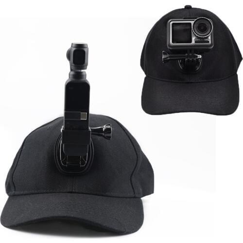 Head Hat Sun hat sport camera mount for dji osmo action & Osmo Pocket Handheld Gimbal camera Accessories