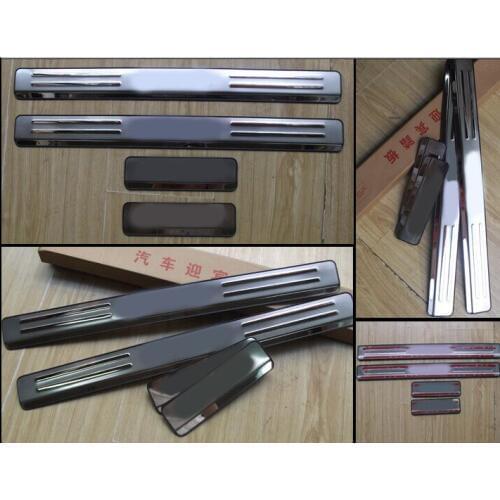 Stainless Steel Door Sill Scuff Plate Trim for Ford Focus 2 /Focus 3 2005-2011