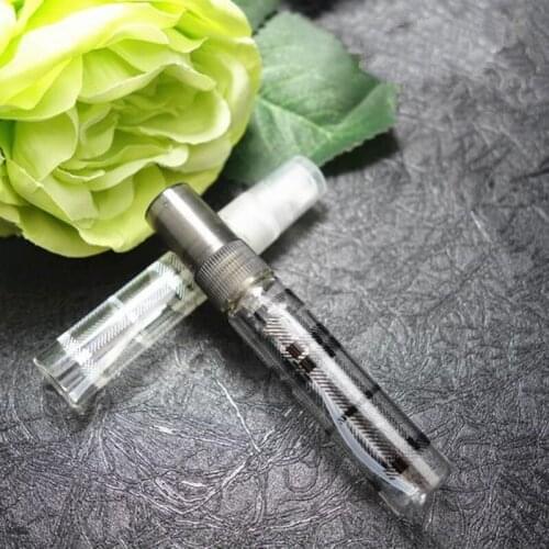 New Arrival 5ml Mini Glass Plastic Perfume Spray Bottle Atomize Refillable Bottles fashion