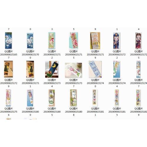 NEW DIY Craft Stich Cross Stitch Bookmark Nests Plastic Fabric Needlework Embroidery Crafts Counted Cross-Stitching Kit-6TH