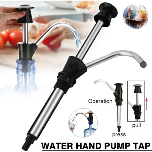 Portable Water Hand Pump Tap Replacement Tool For Camping Trailer Motorhome Pumps Parts Self Priming Easy To Get Water