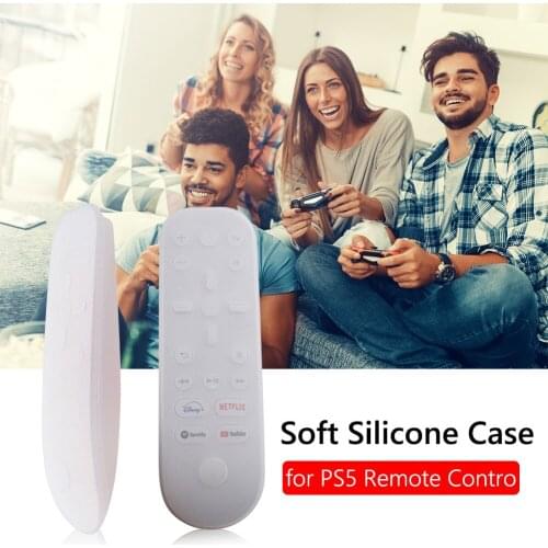 Silicone Case For Sony PS5 Game Console Remote Control Shockproof Protective Cover Skin Full Shell Case For PS5 Accessorie